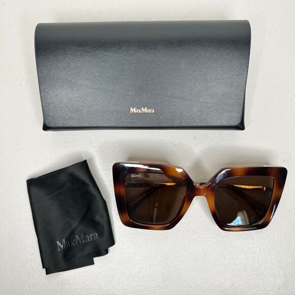 Max Mara Cat Eye Tortoiseshell Sunglasses main image 7